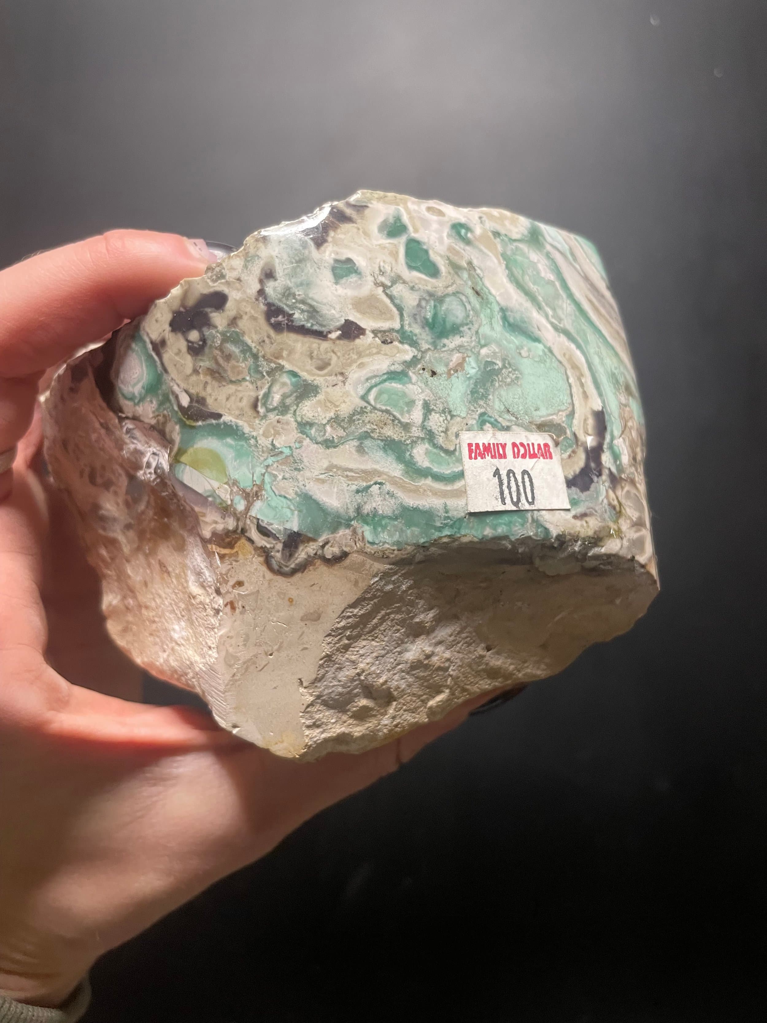 Nice Rare Freeform Polished Amatrice Hill Variscite Specimen-Tooele County, UT