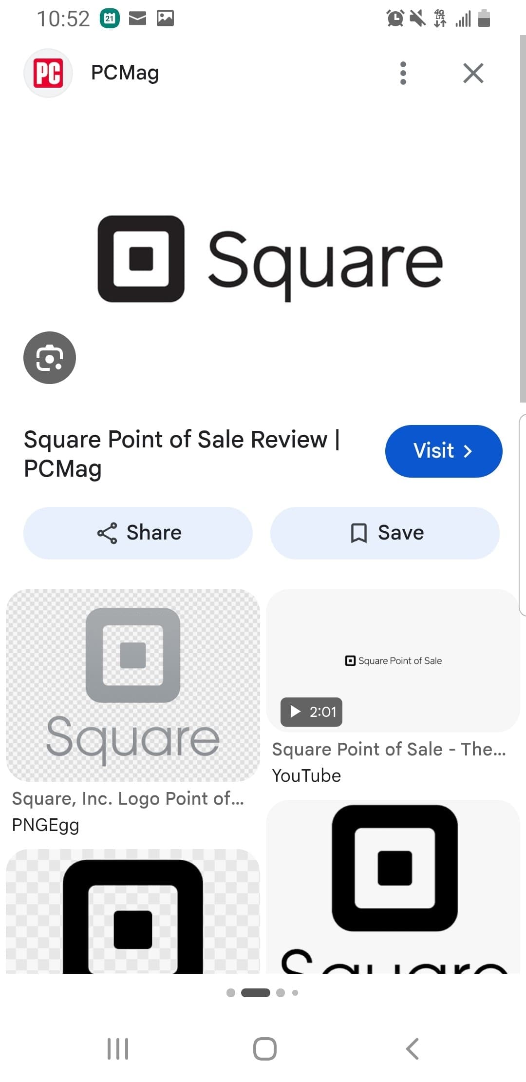 Square Test Purchase