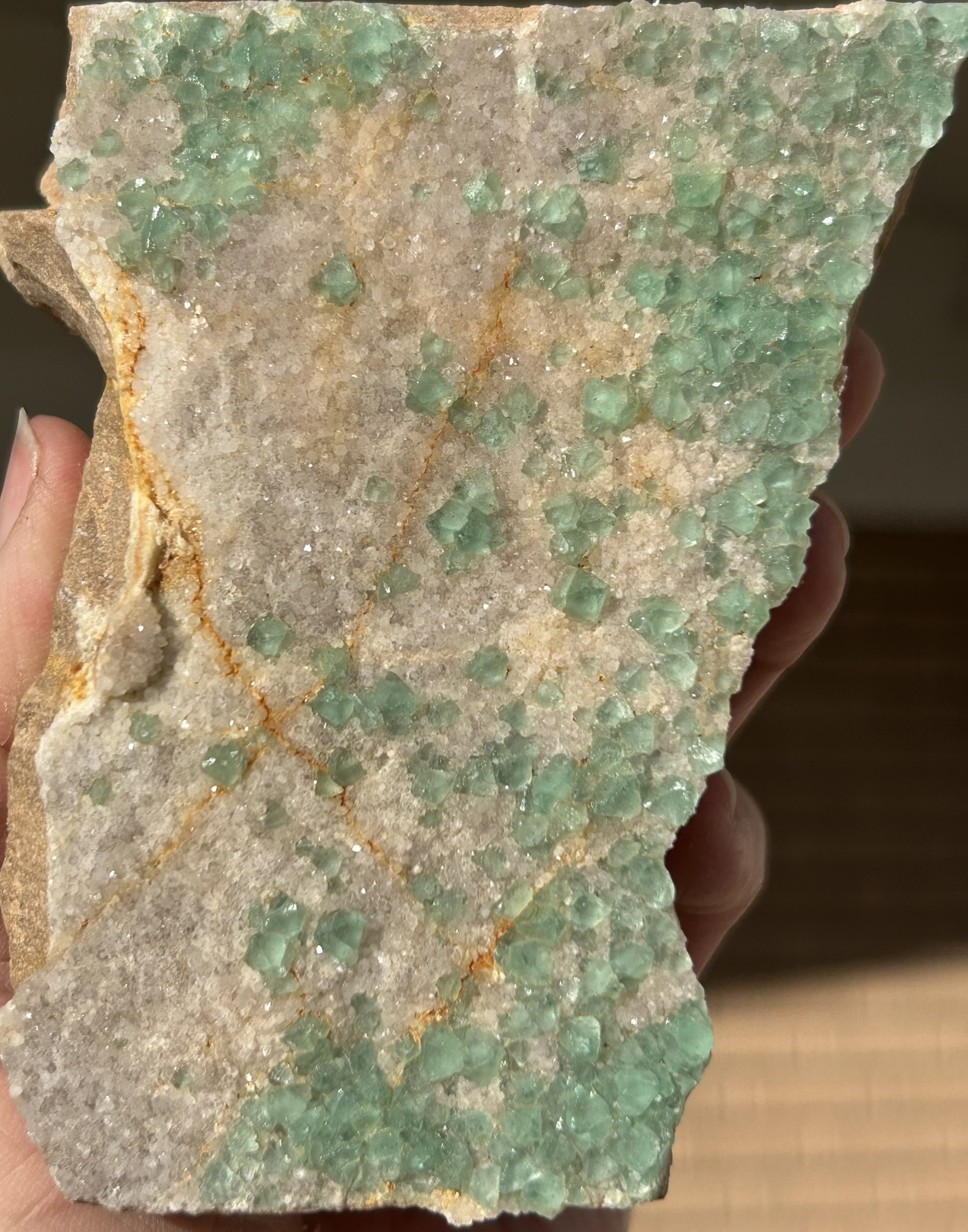 Rare Amethyst & Green Fluorite - Nancy Hanks Mine, CO