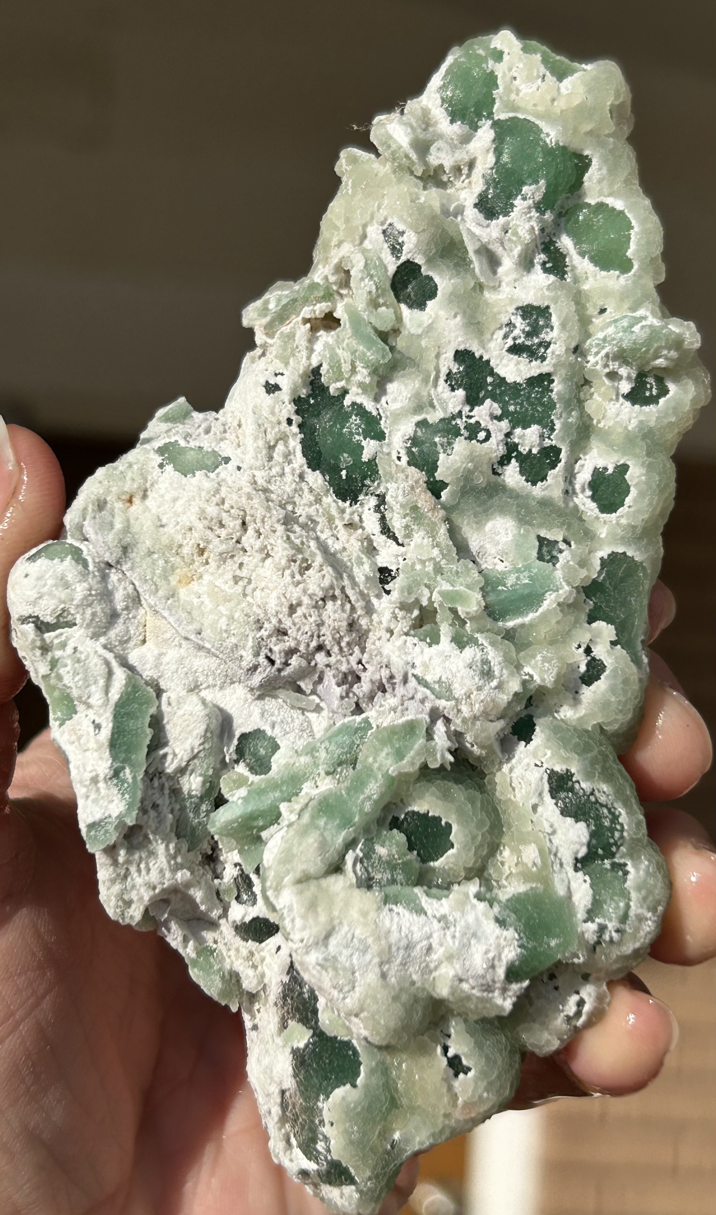 Nice Rare Botryoidal Green Fluorite - Nancy Hanks Mine, CO