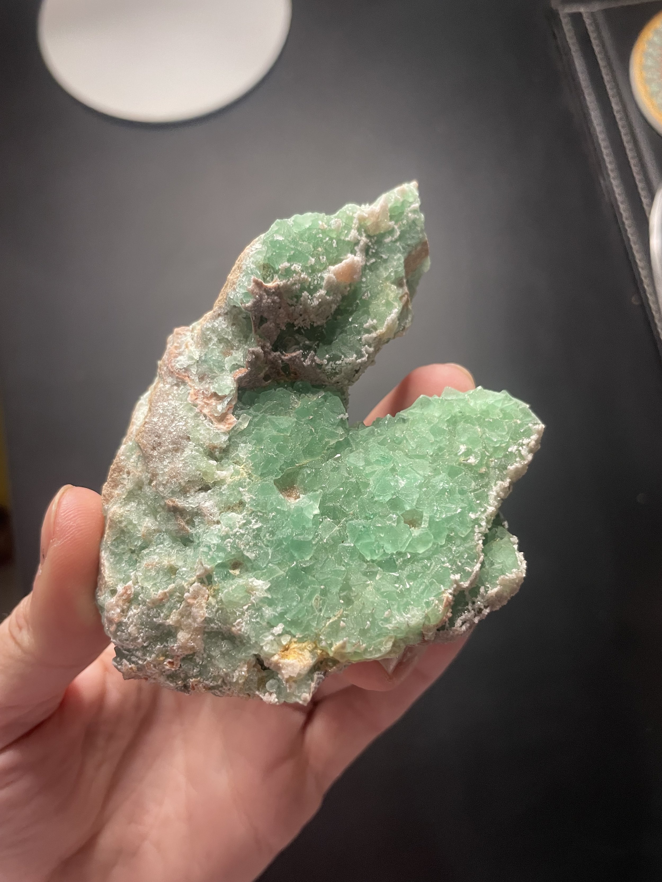 Rare Fluorite & Amethyst Specimen - Nancy Hanks Mine, Colorado